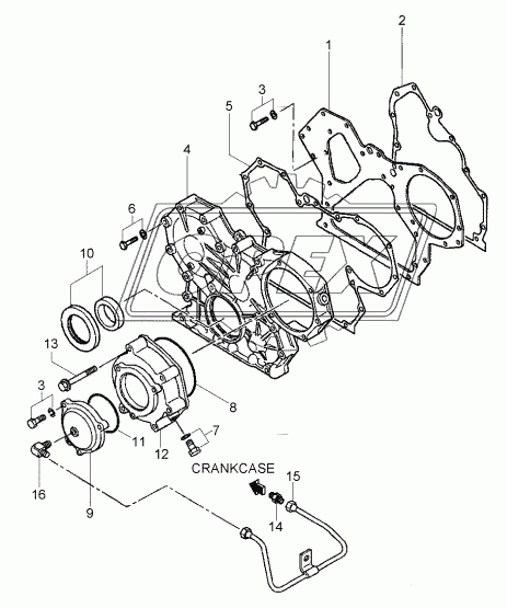 TIMING GEAR CASE