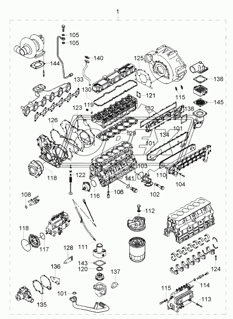 OVERHAUL GASKET KIT