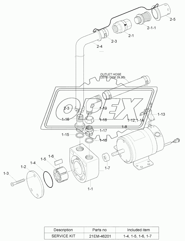 FUEL FILLER PUMP (#1320-)