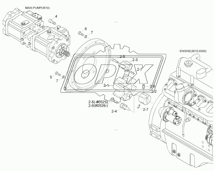 PUMP MOUNTING