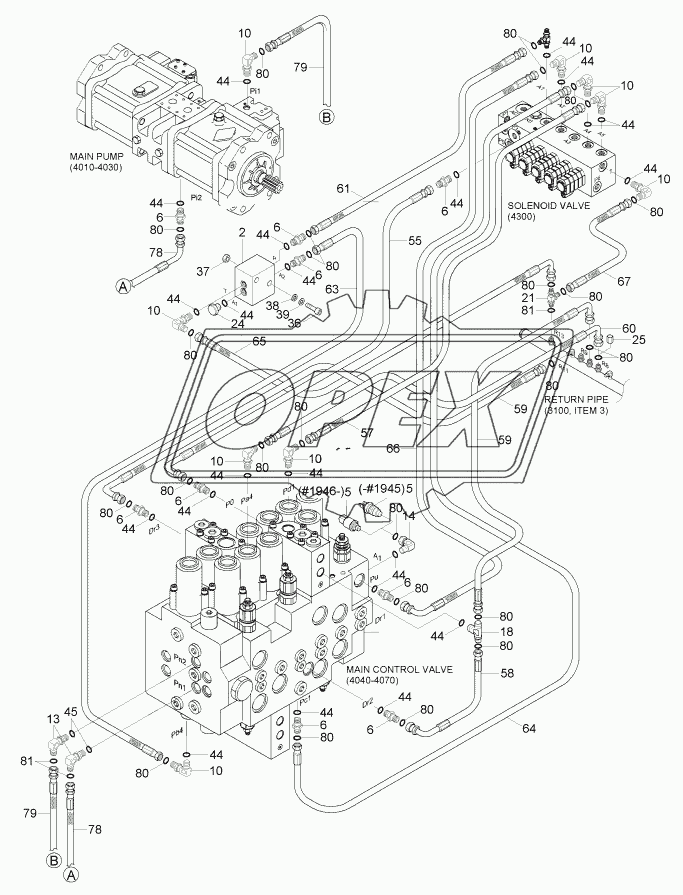 PILOT HYD PIPING (BASE 1)