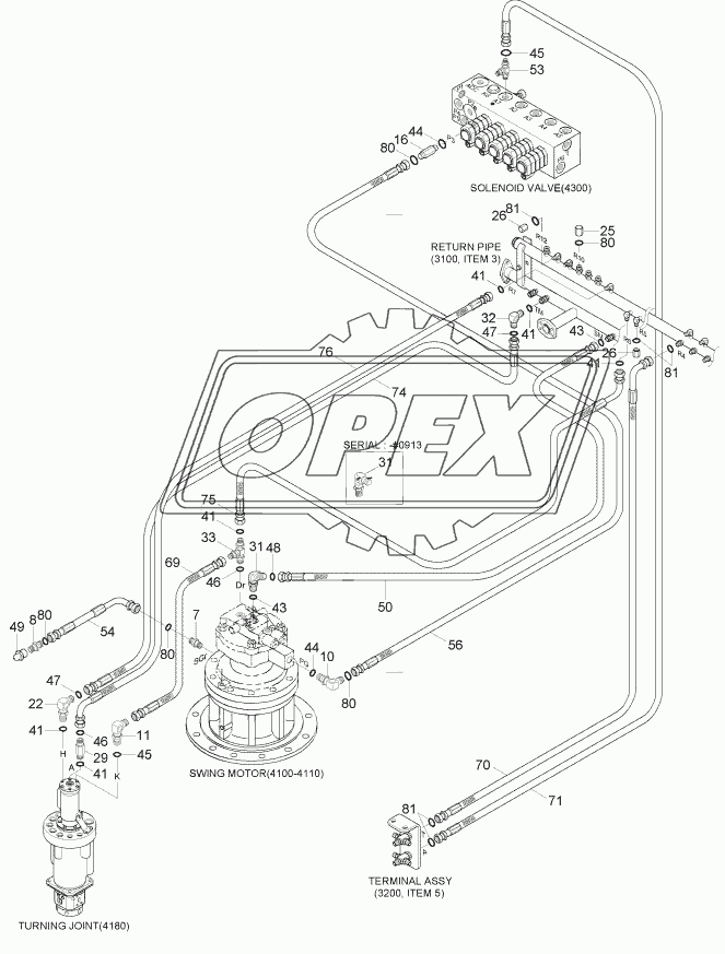 PILOT HYD PIPING (BASE 3)