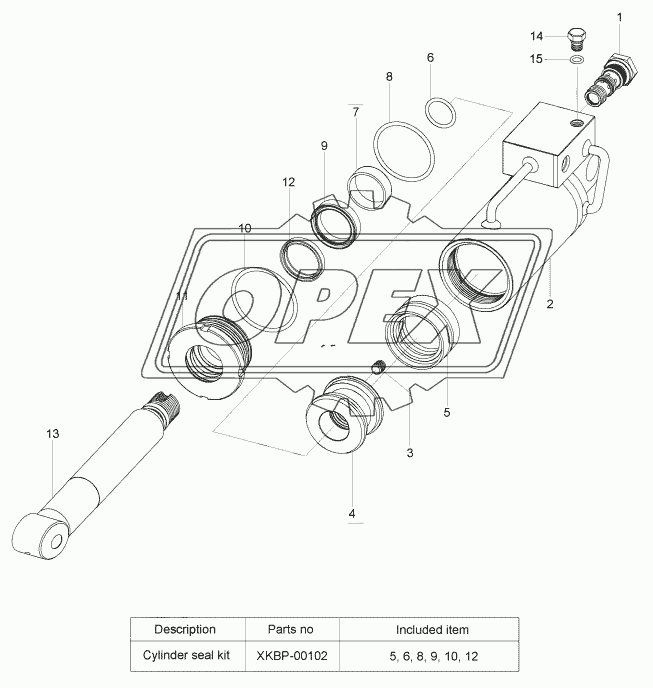 QUICK CLAMP CYLINDER (#0092-)