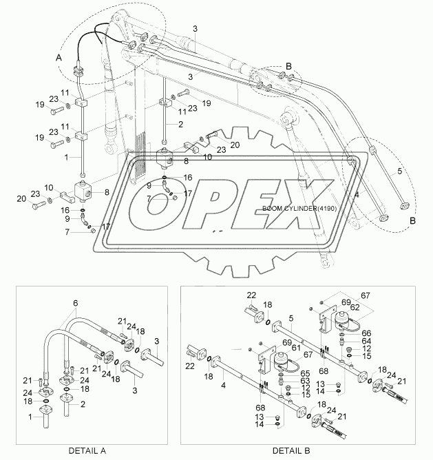 ATTACH PIPING KIT (S & D/ACTING)