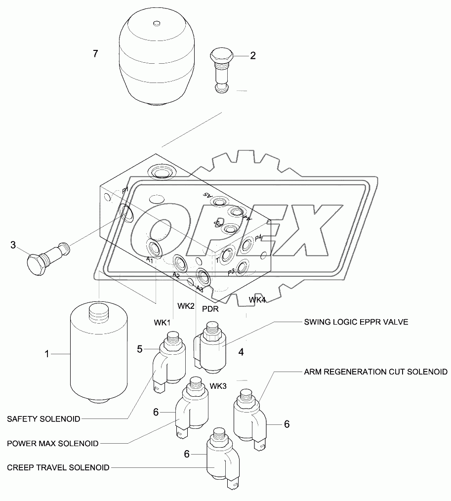 SOLENOID VALVE (-#0089)