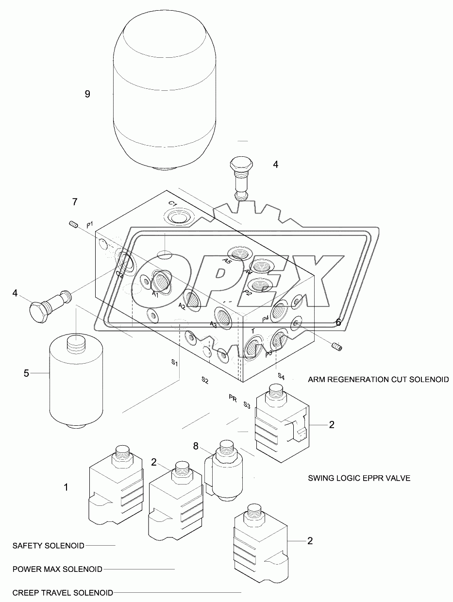 SOLENOID VALVE (#0090-)