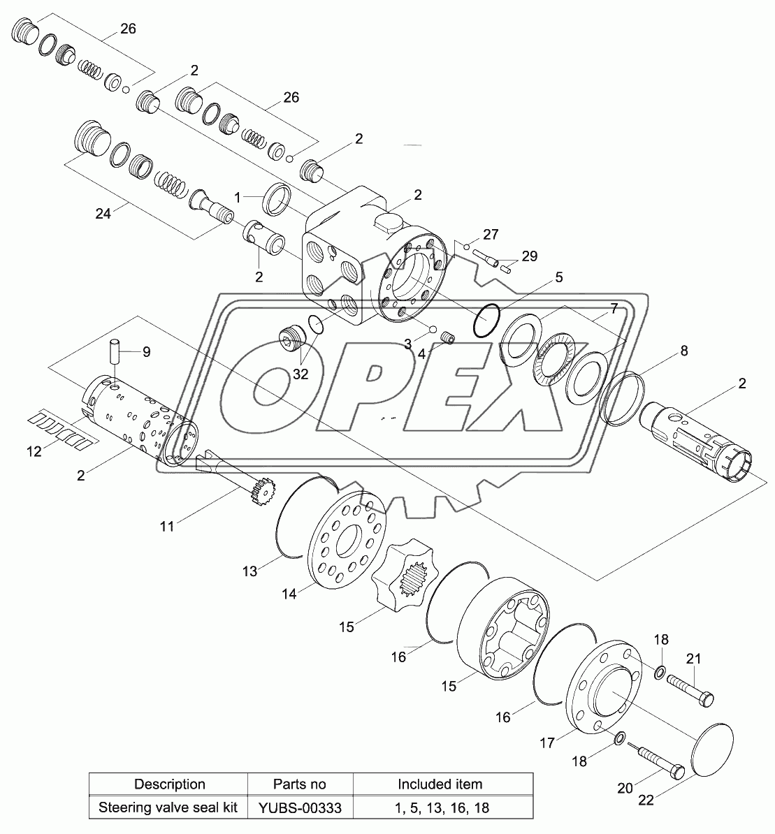 STEERING VALVE