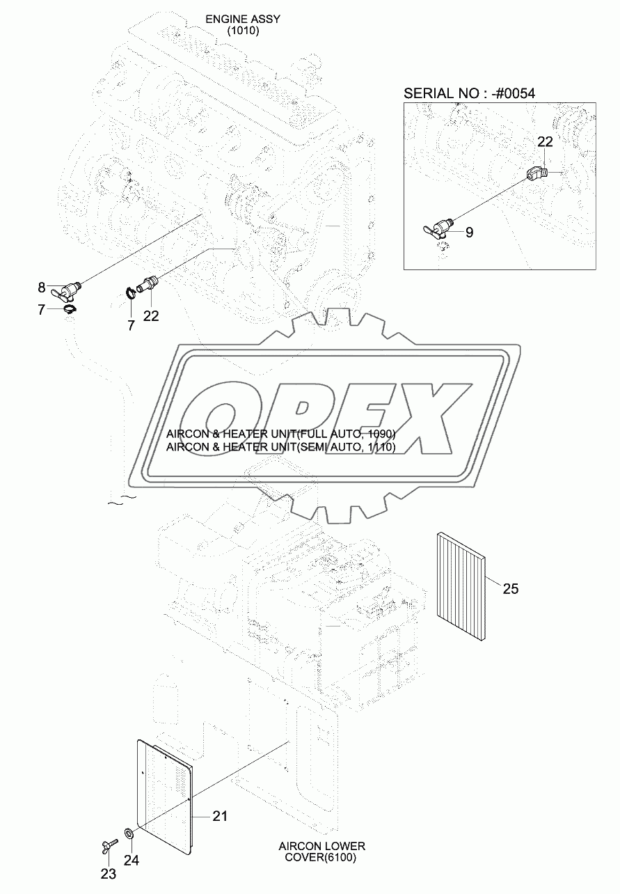 HEATER MOUNTING