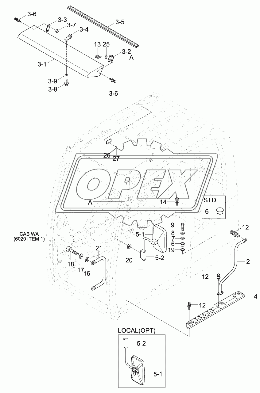 CAB MOUNTING