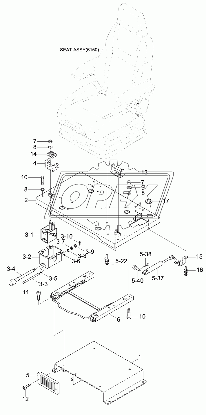 SEAT BASE ASSY