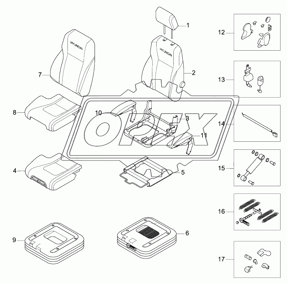 SEAT (SUSPENSION)