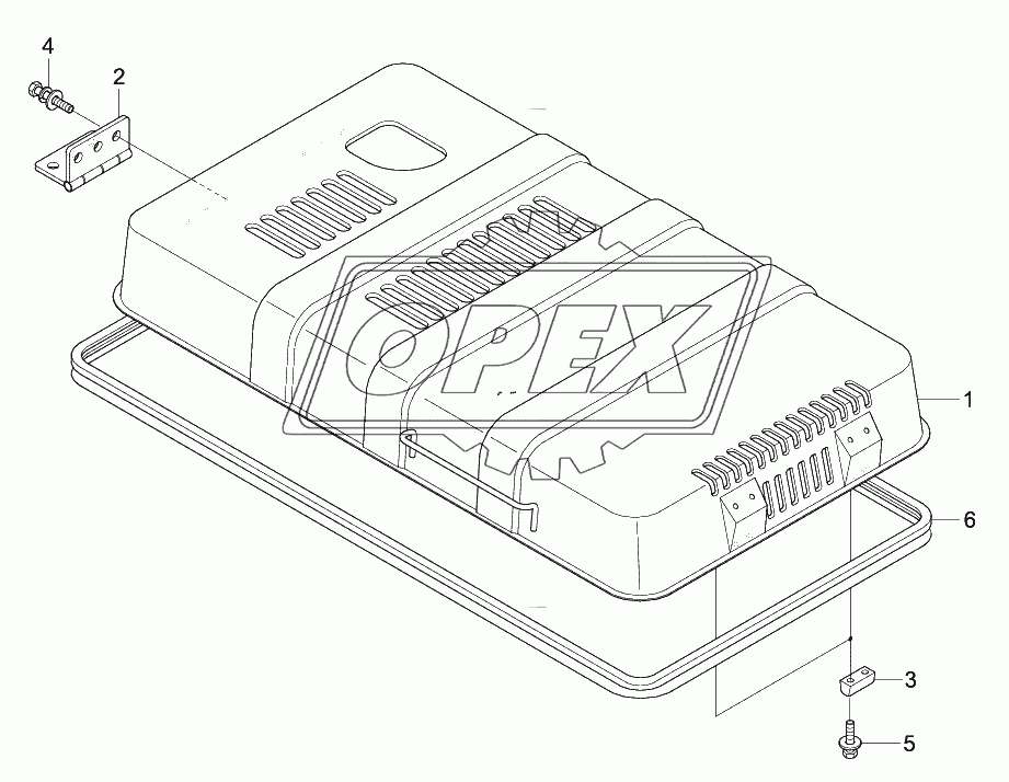 ENGINE HOOD