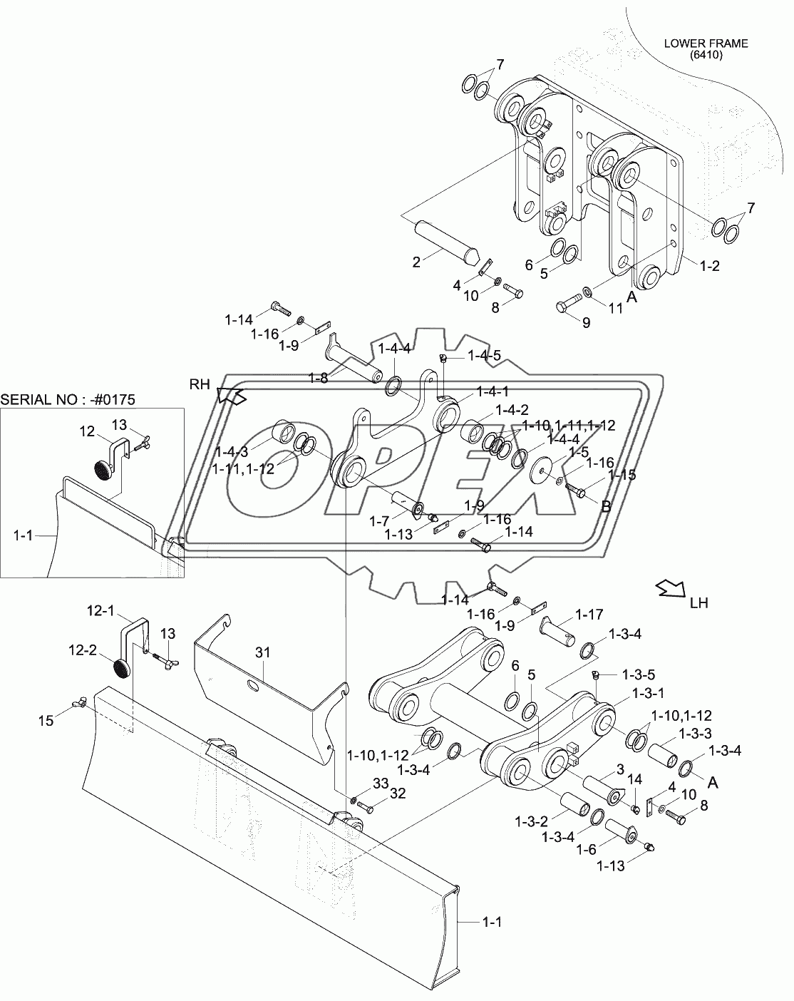 DOZER BLADE-FRONT