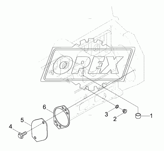 REAR GEAR TRAIN ACCESSORY