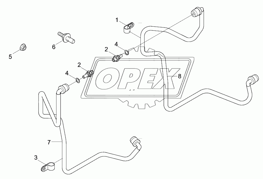 FUEL FILTER PLUMBING