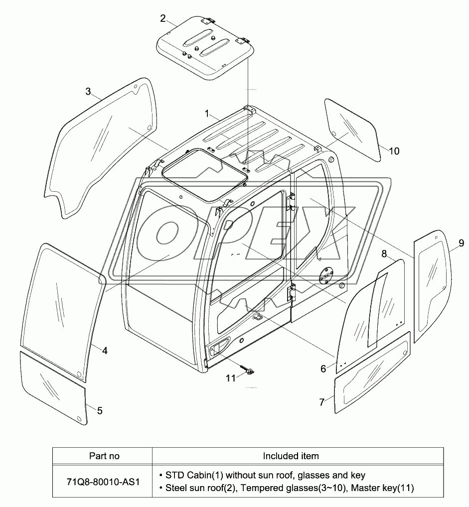 CABIN A/S KIT