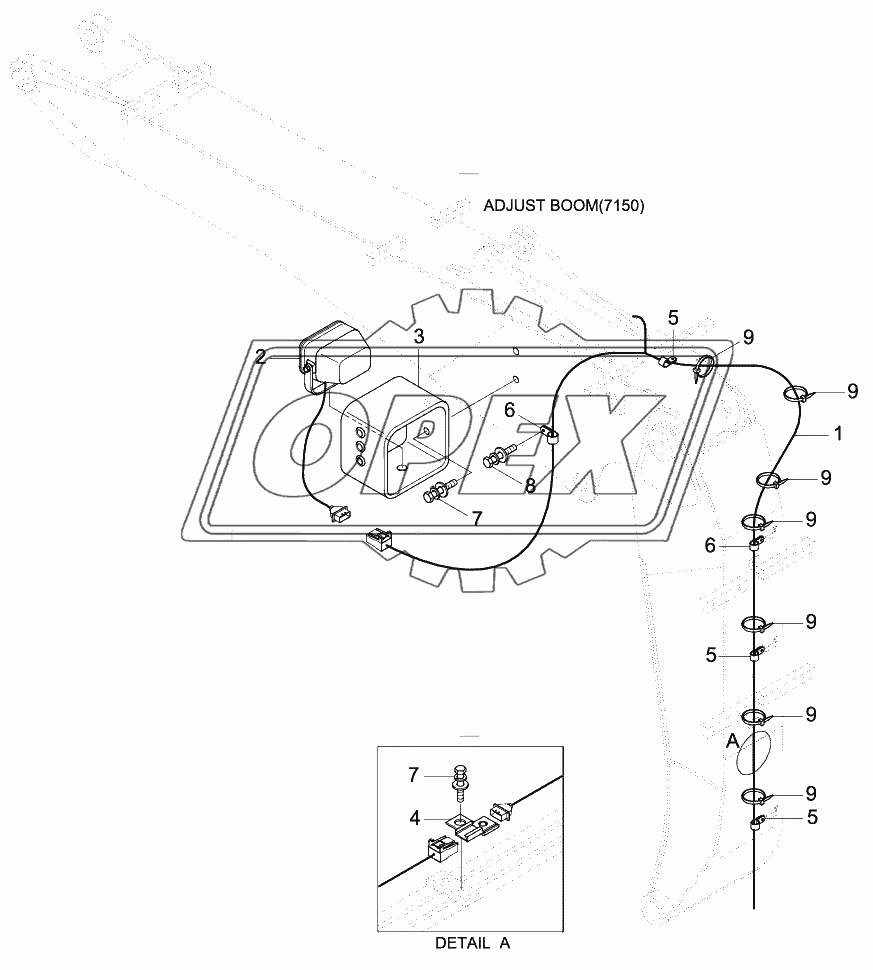 BOOM ELECTRIC (ADJUST BOOM)