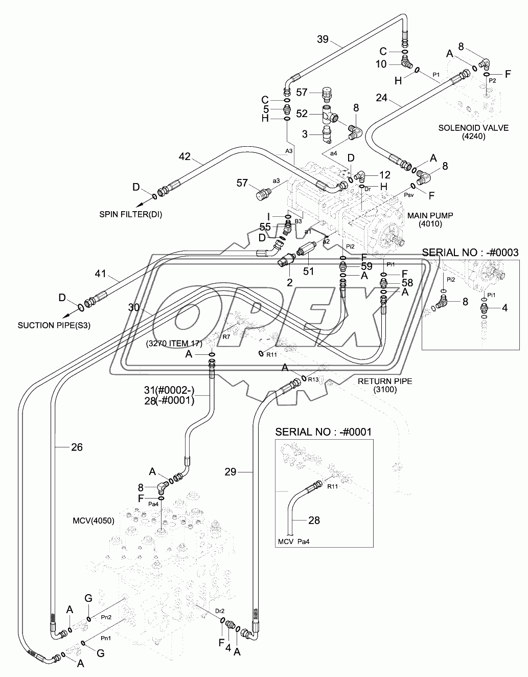 PILOT HYD PIPING (BASE 2)