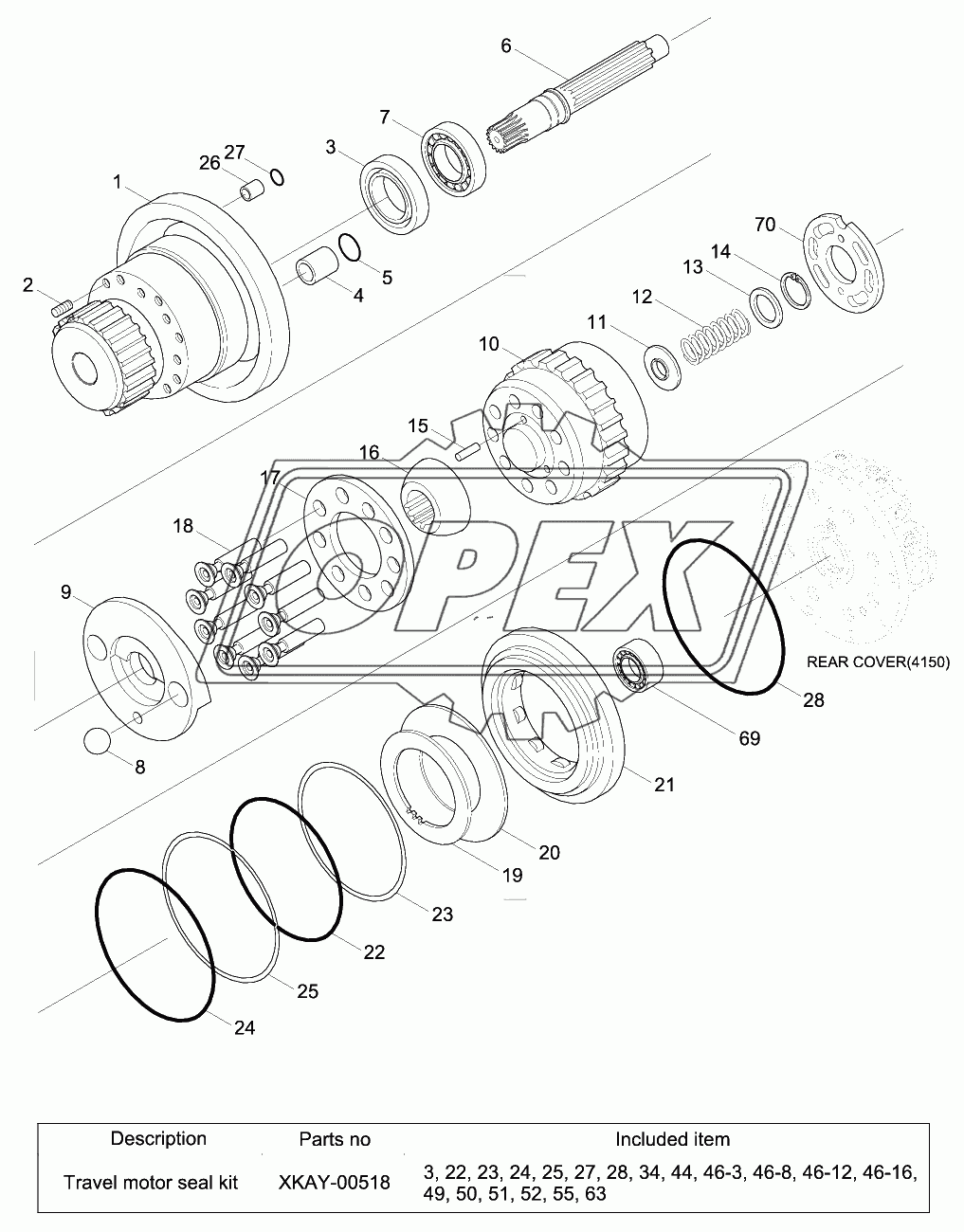 TRAVEL MOTOR (2/2)