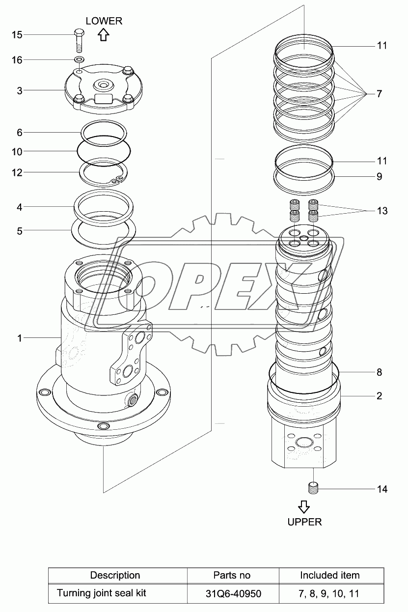 TURNING JOINT (R180LCD-9)