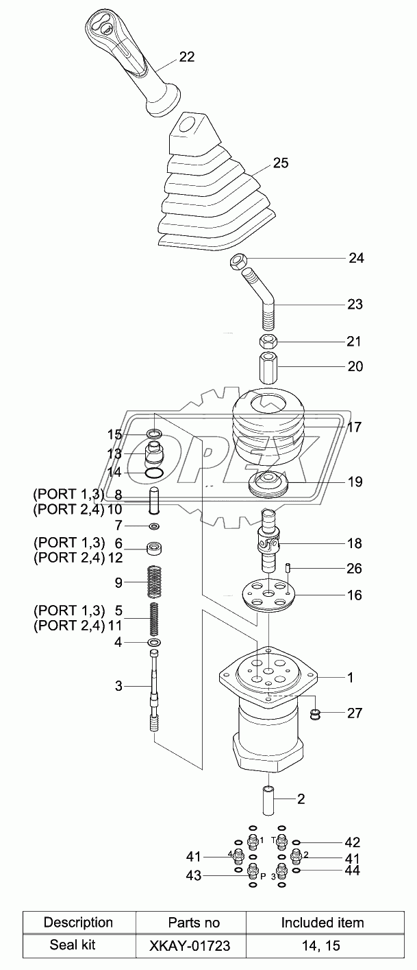 REMOTE CONTROL LEVER