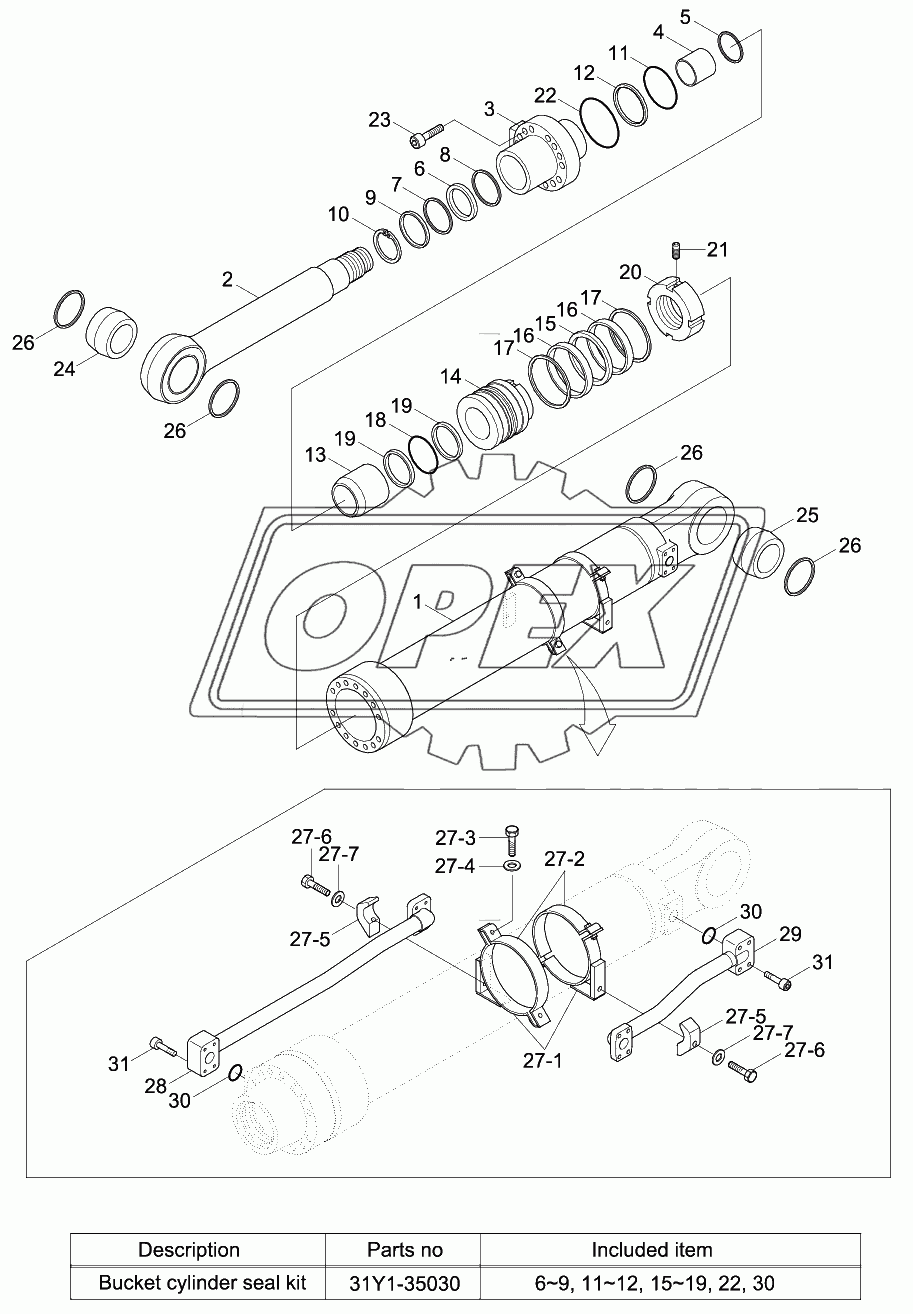 BUCKET CYLINDER