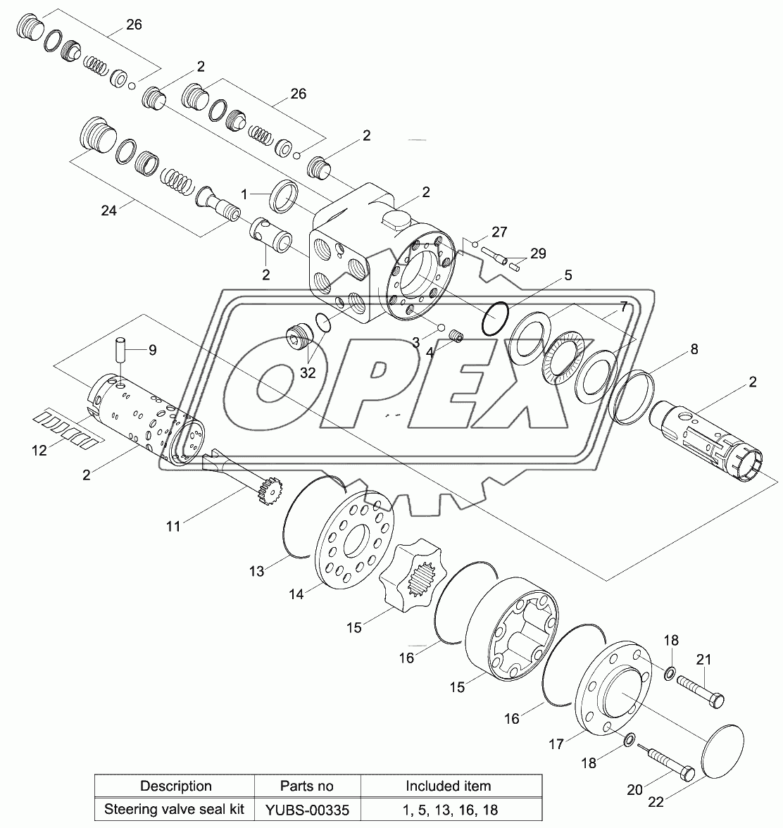 STEERING VALVE