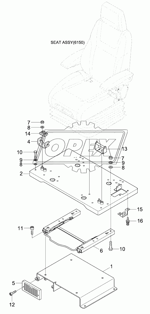 SEAT BASE ASSY