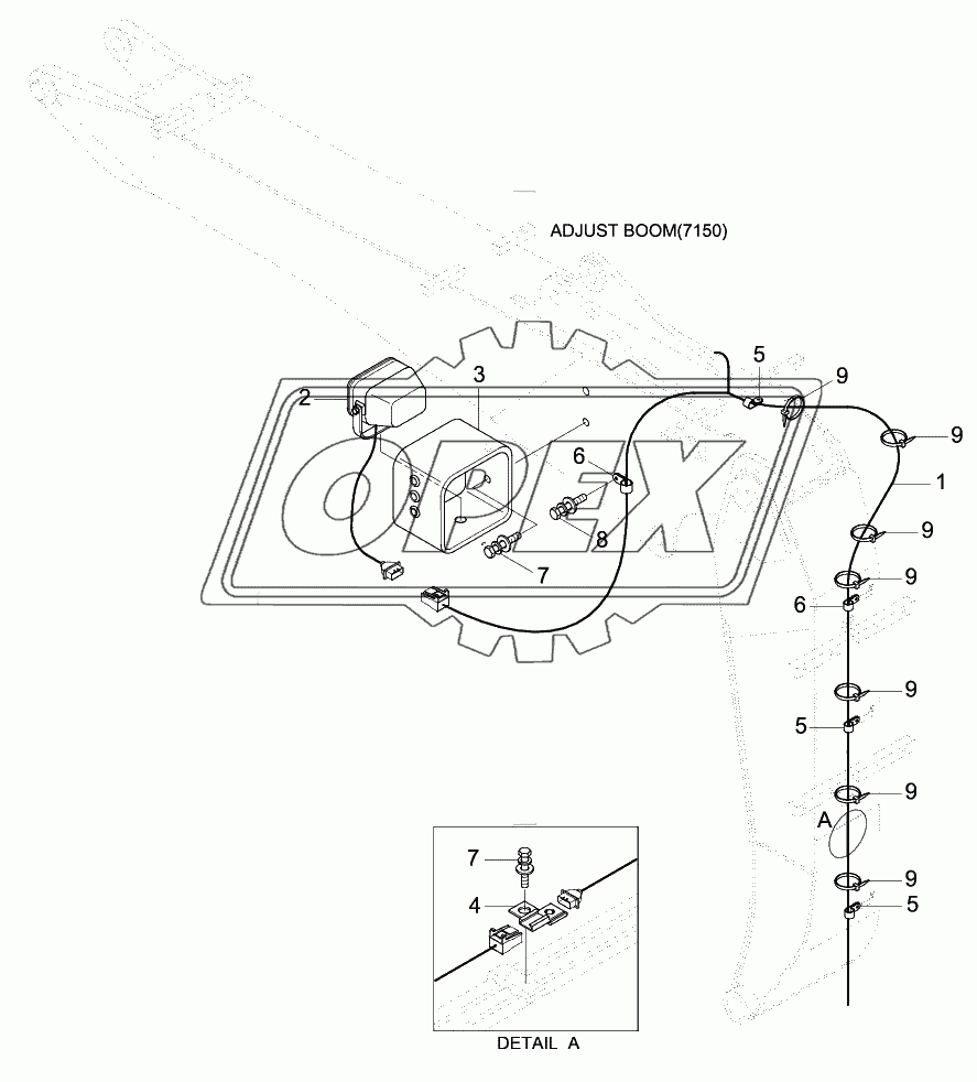 BOOM ELECTRIC (ADJUST BOOM)