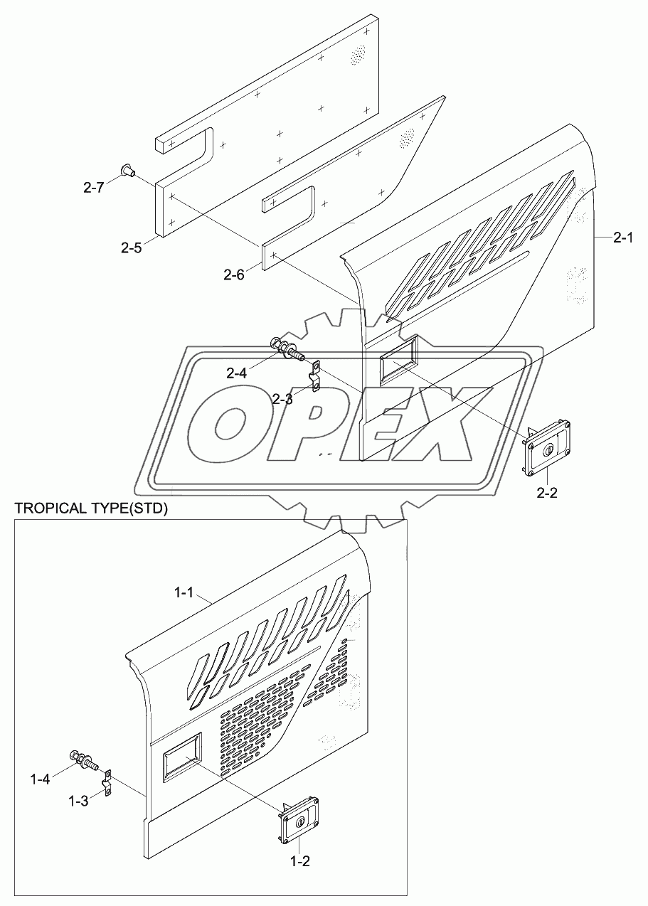 SIDE COVER ASSY (LH)