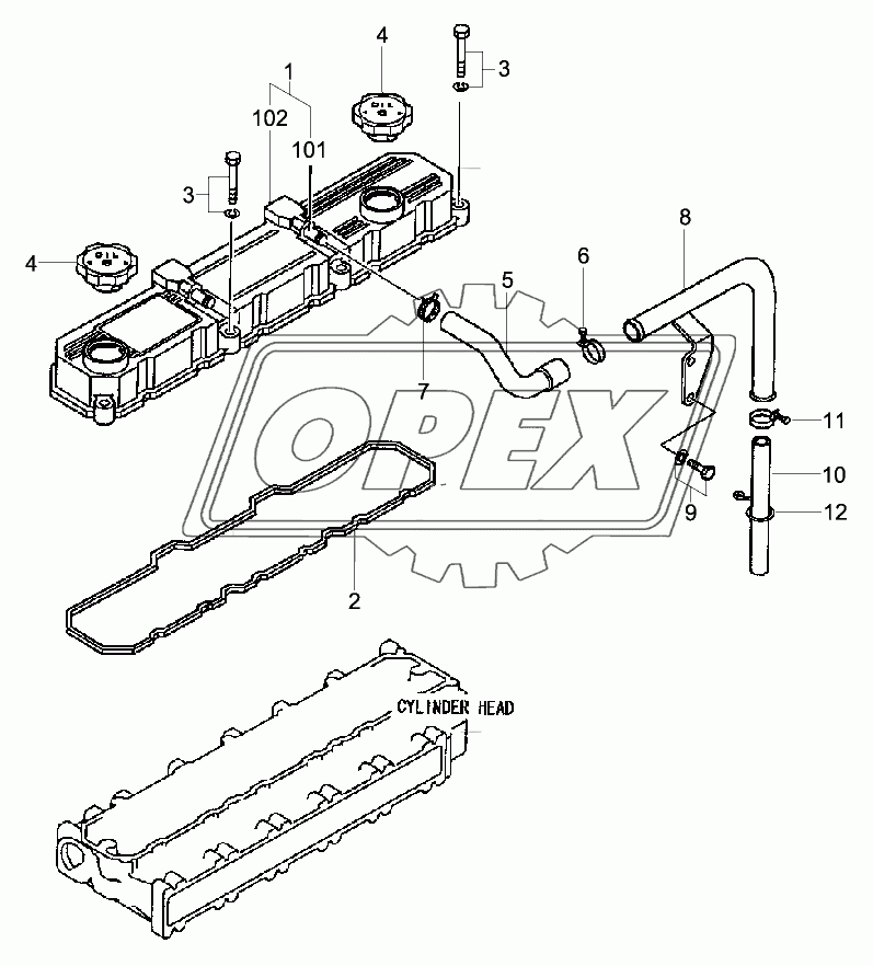 ROCKER COVER & BREATHER