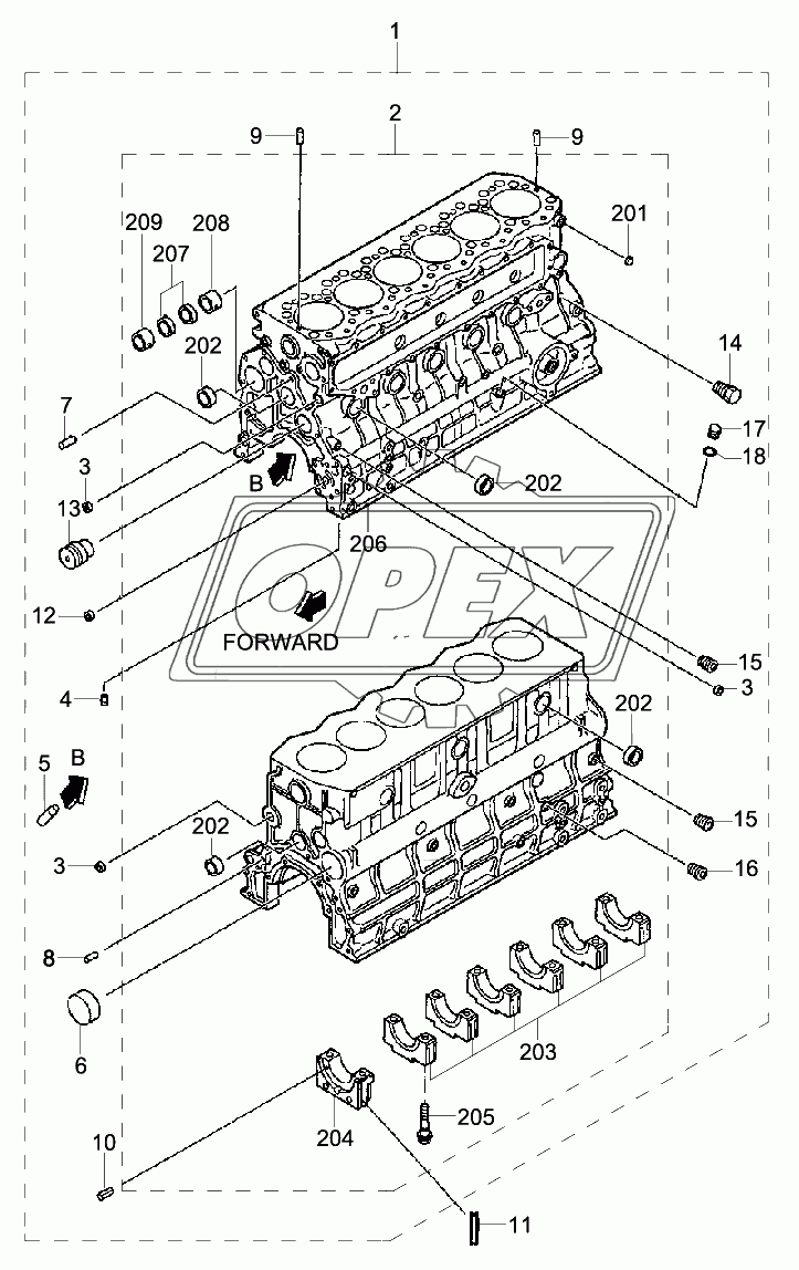 CRANKCASE ASSY