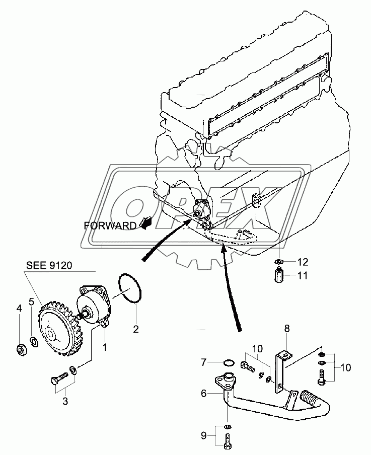 OIL PUMP & OIL STRAINER