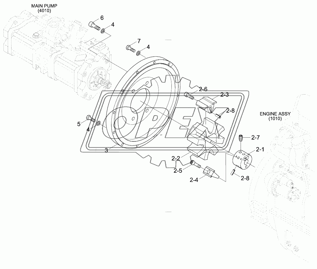 PUMP MOUNTING