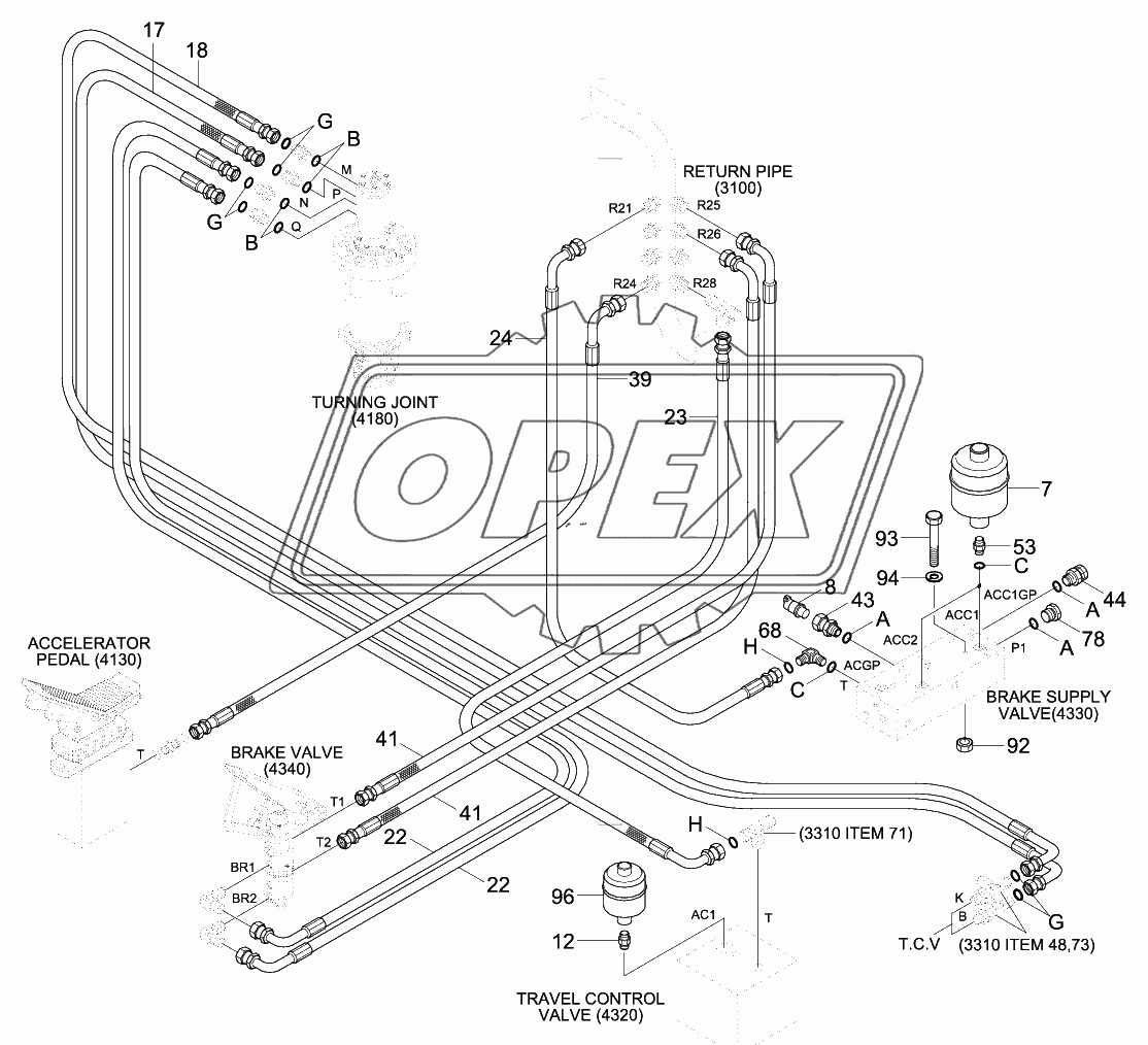 POWER TRAIN HYD PIPING 3