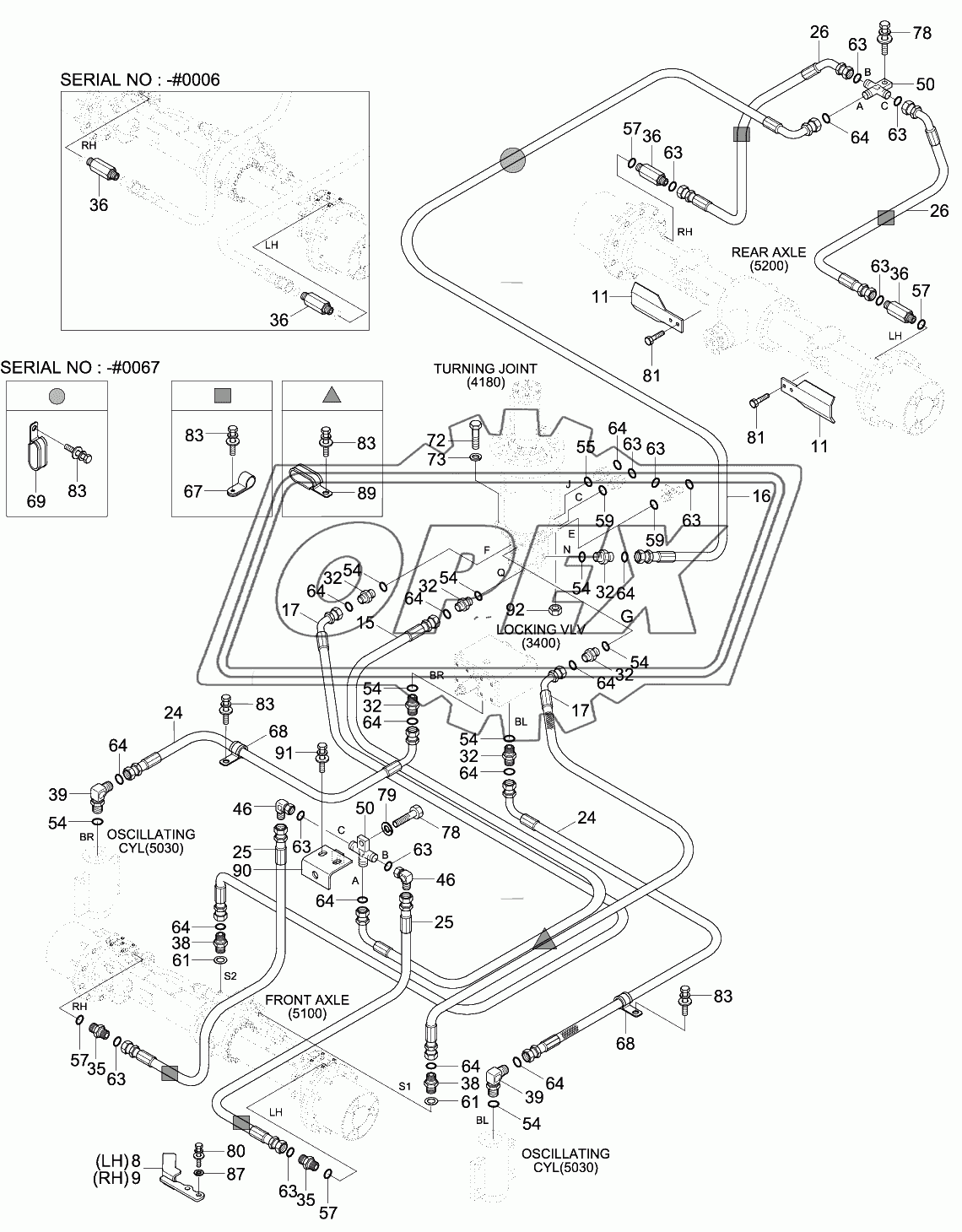 LOWER HYD PIPING 2