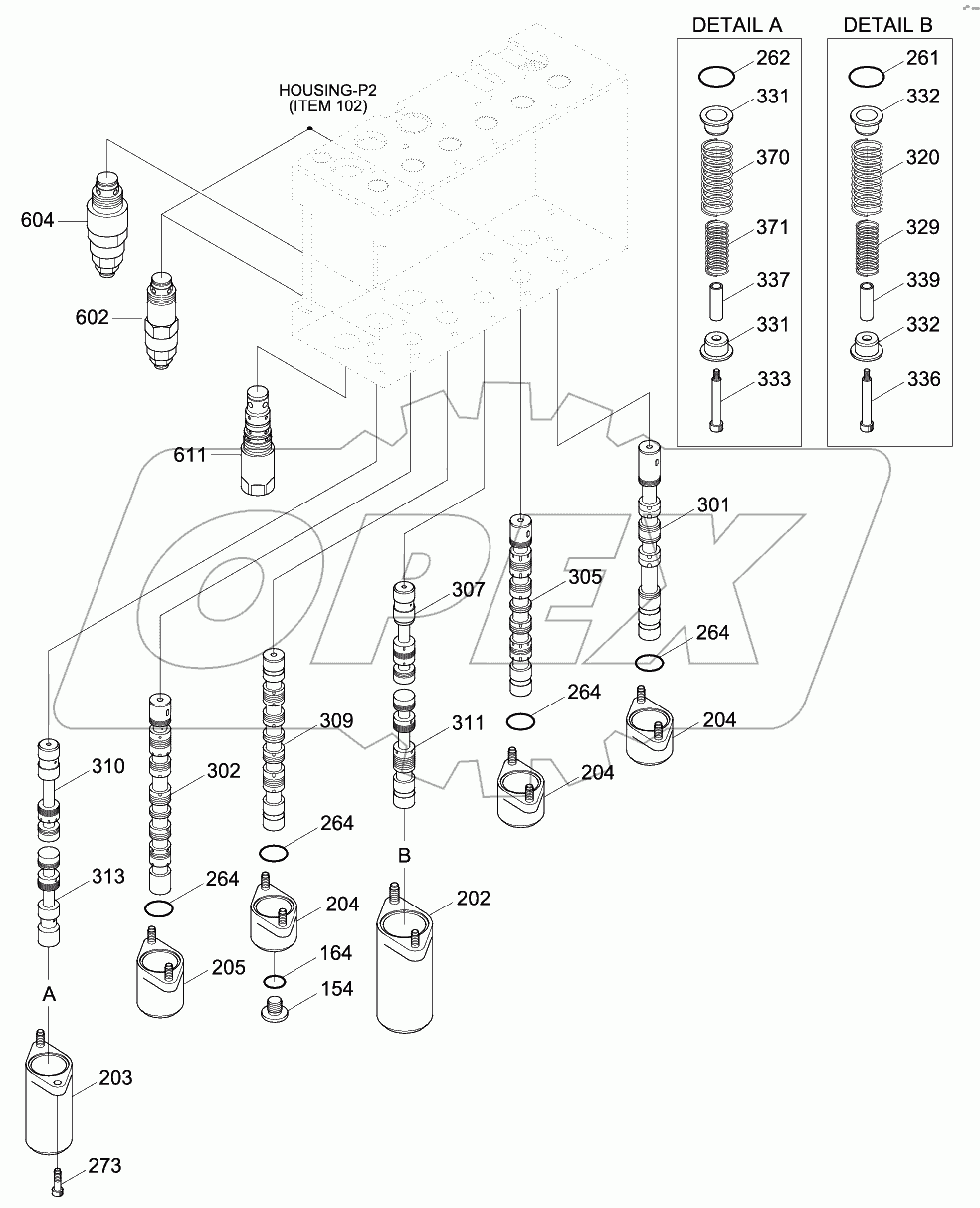 MAIN CONTROL VALVE (4/4)
