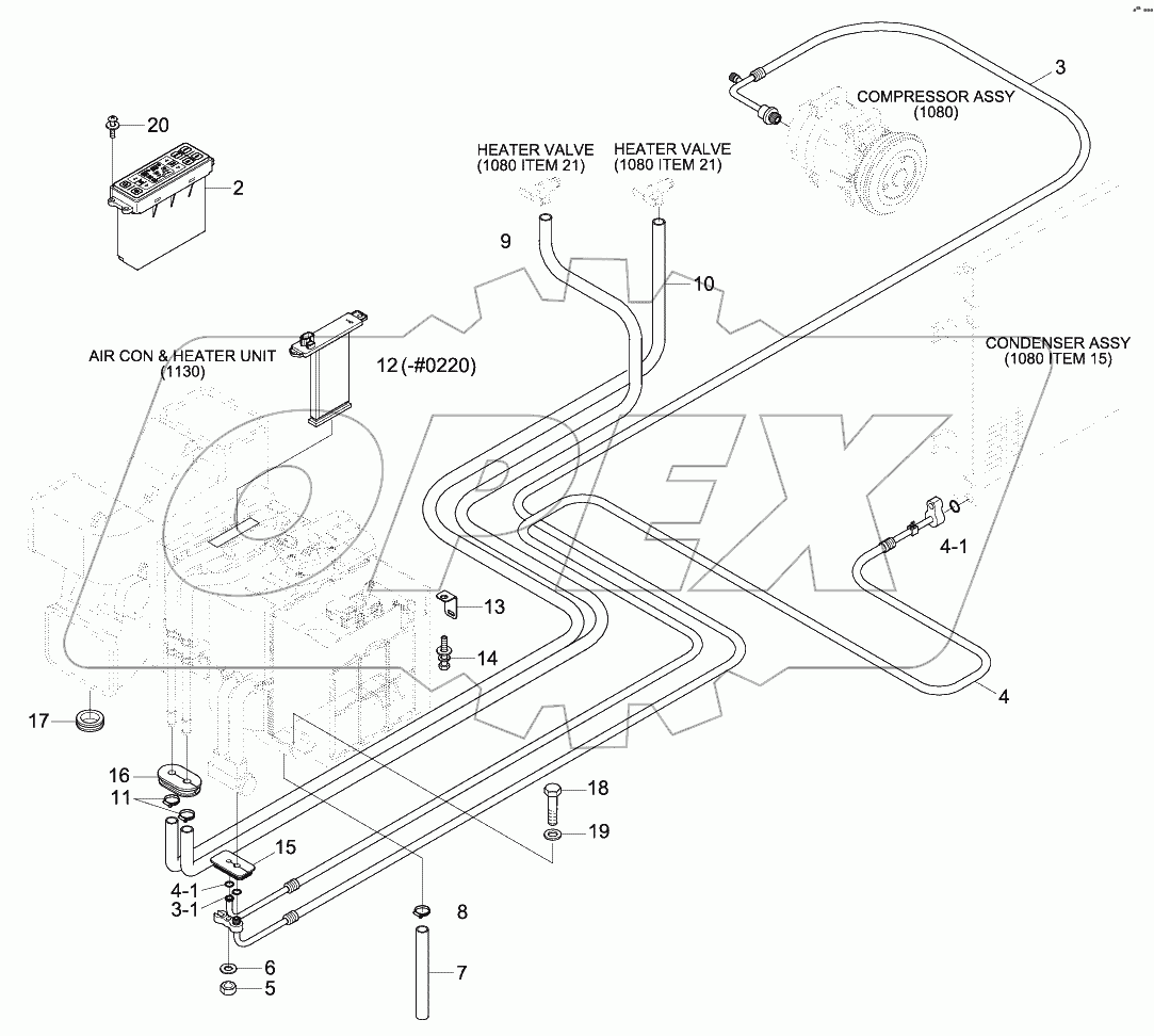AIR CONDITIONER BOTTOM SUB