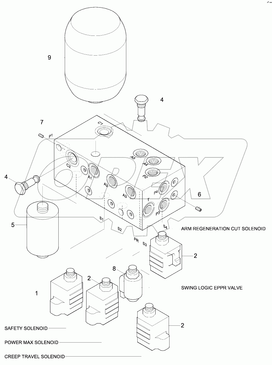 SOLENOID VALVE (#0185-)