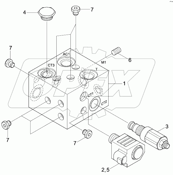 TRAVEL CONTROL VALVE