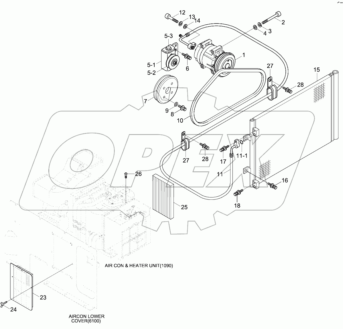 AIR CONDITIONER MOUNTING