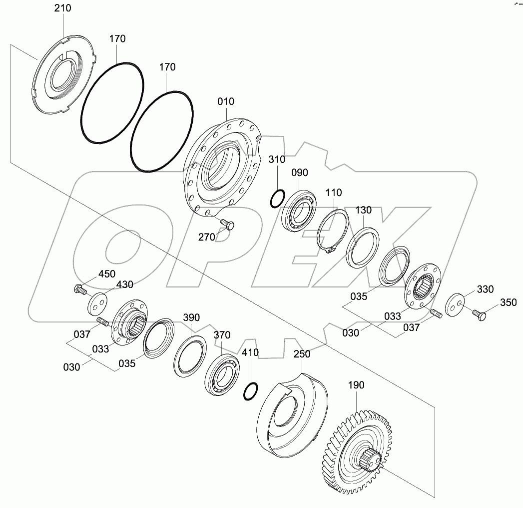 TRANSMISSION OUTPUT GROUP