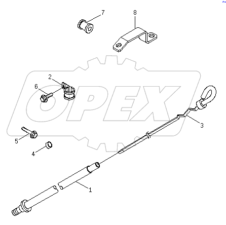 A320 OIL LEVEL GAUGE