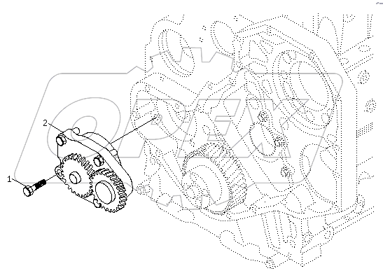A330 LUBRICATING OIL PUMP