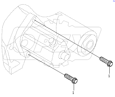 A490 STARTING MOTOR MOUNTING