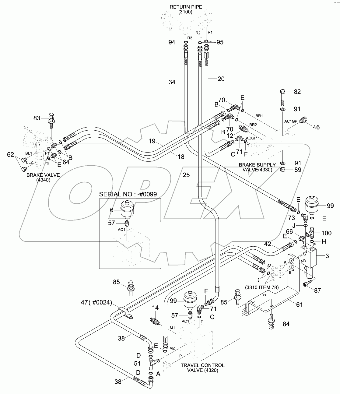 POWER TRAIN HYD PIPING 3