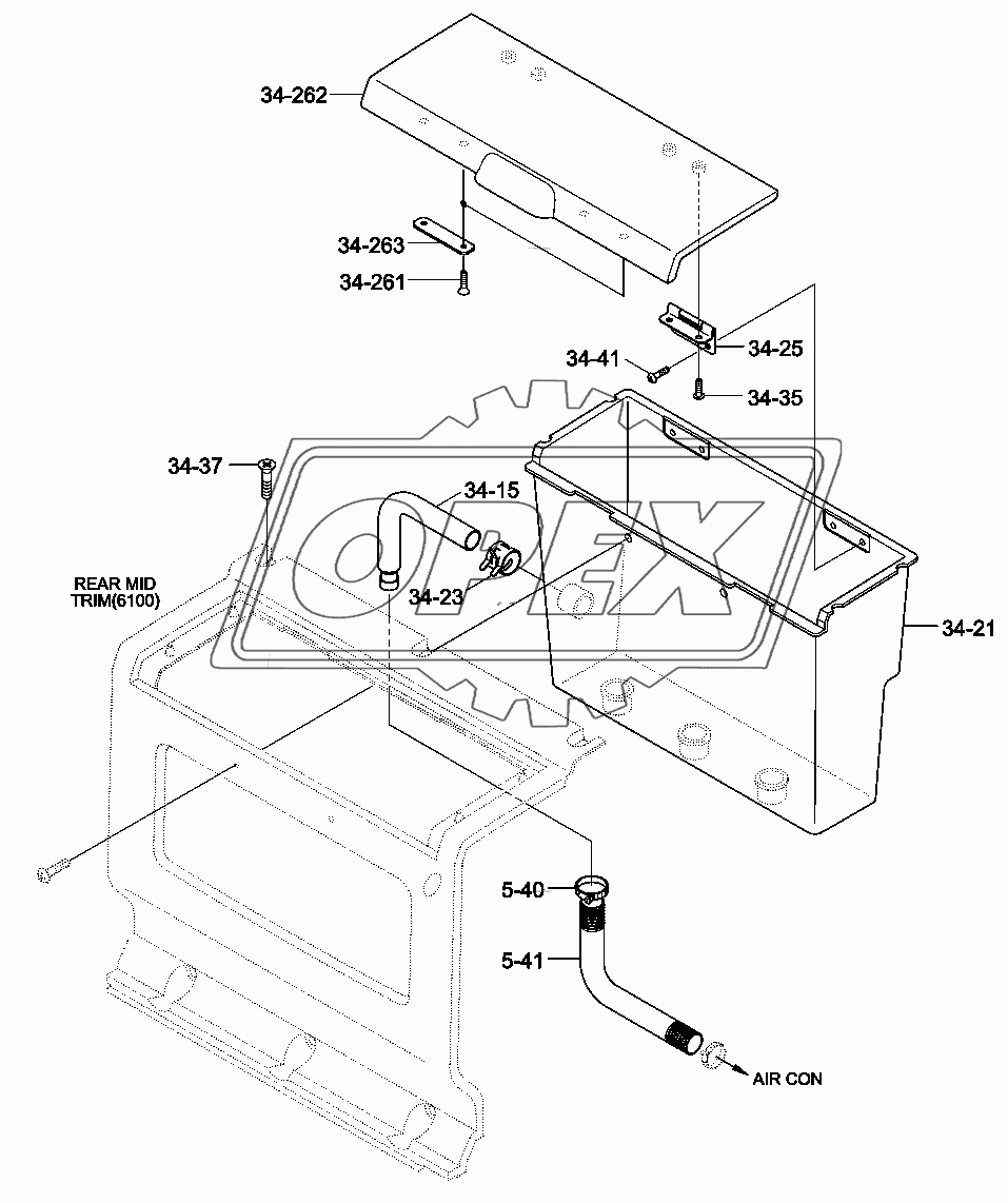 STORAGE BOX ASSY