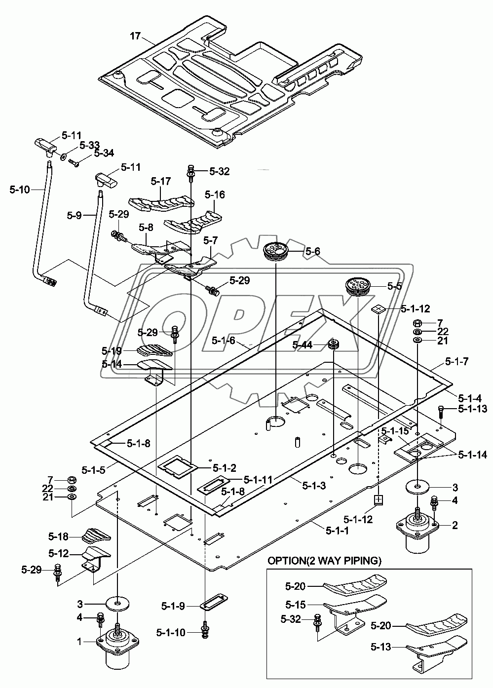 BOTTOM PLATE MOUNTING