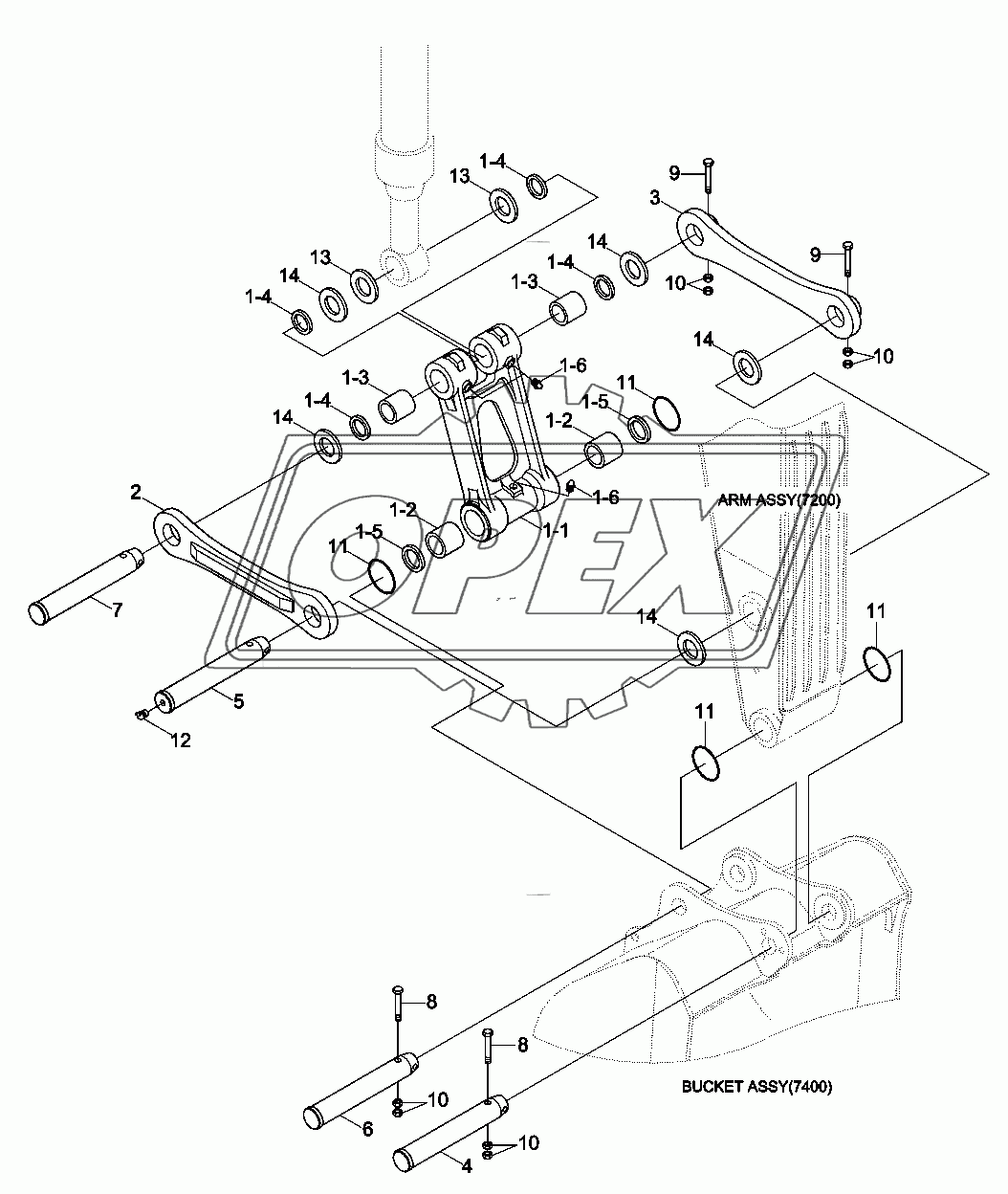 BUCKET CONTROL GROUP