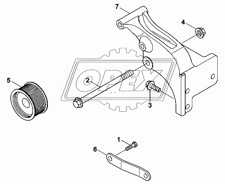 ALTERNATOR MOUNTING